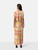 Loro Piana Yellow & Pink Maxi Dress
