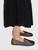 Khaite Brown Leather Monroe Loafers