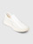 Bottega Veneta White Intrecciato Sawyer Slip On Trainers