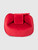 Gabriela Hearst Red Velvet Soft Demi Clutch Bag