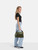 J.W.Anderson Green & Navy Leather Corner Bag