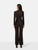 Emporio Armani Brown Wool Pinstripe Suit Set