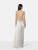 Galvan London Ivory Silk Maxi Wedding Dress