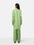 Olivia Von Halle Green Silk Pyjama Set
