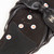 Chanel Black Leather Bow Sandals