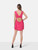 Rixo Pink Mini Michaela Dress