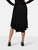 Sandro Black High Low Ruffle Skirt