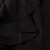 Sandro Black High Low Ruffle Skirt
