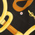 Hermès Black Silk Eperon D’Or Scarf