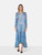 Preen By Thornton Bregazzi Blue Floral Dress