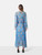 Preen By Thornton Bregazzi Blue Floral Dress