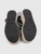 Max Mara Black Leather Platform Sandals