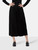 Marc Jacobs Black Pleated Midi Skirt