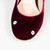 Gianvito Rossi Burgundy Velvet Mary Jane Pumps