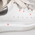 Alexander McQueen White Oversized Leather Trainers