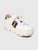 Gucci White Leather Ace Platform Trainers