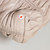 Prada Grey Ruched Leather Clutch