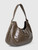 Prada Vintage Brown Patent Leather Shoulder Bag