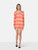 Rixo Red Retro Chevron Mylene Dress