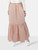 Longchamp Pink Maxi Tiered Skirt
