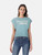 Gucci Blue Cropped Jersey Top