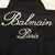 Balmain Ecru & Black Logo-Glamorama T-Shirt
