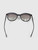 Prada Black Cat Eye Gradient Sunglasses