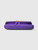 Alexander McQueen Purple Leather Skull Lock Clutch