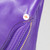 Alexander McQueen Purple Leather Skull Lock Clutch