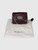 Mulberry Burgundy Leather Mini Lily Crossbody Bag