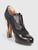 Fendi Cloth & Leather Heeled Ankle Boots