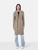 A.P.C. Beige Wool Herringbone Coat