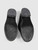 Second Hand Chanel Black Leather CC Turn Lock Loafers