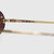 Second Hand Fendi Violet FF Lenses Oval Sunglasses