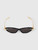 Second Hand Bottega Veneta Knot Detail Cat Eye Sunglasses