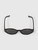 Dior DiorPacific R1I Black Oval Sunglasses