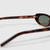 Second Hand Saint Laurent Havana Narrow Oval Sunglasses