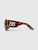Balenciaga Havana Cat Eye Oversized Sunglasses