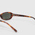Second Hand Saint Laurent Narrow Oval Havana Sunglasses