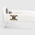 Céline White Oval Triomphe Sunglasses