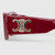 Céline Burgundy Triomphe Rectangular Sunglasses