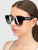 Dior Black Gradient Square DiorPacific B2I Sunglasses