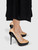 Jimmy Choo Beige & Black Leather Pumps