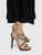 Jimmy Choo Brown Woven Leather Heeled Sandals