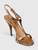 Giuseppe Zanotti Rose Gold Leather Sandals