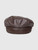 Borsalino  Brown Leather Baker Hat