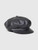 Borsalino  Black Leather Baker Hat