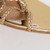 Aquazzura Gold Leather Tie Sandals