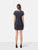 Issey Miyake Pleats Please Navy Belted Dress
