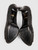 Versace Black Leather Embroidered Heels